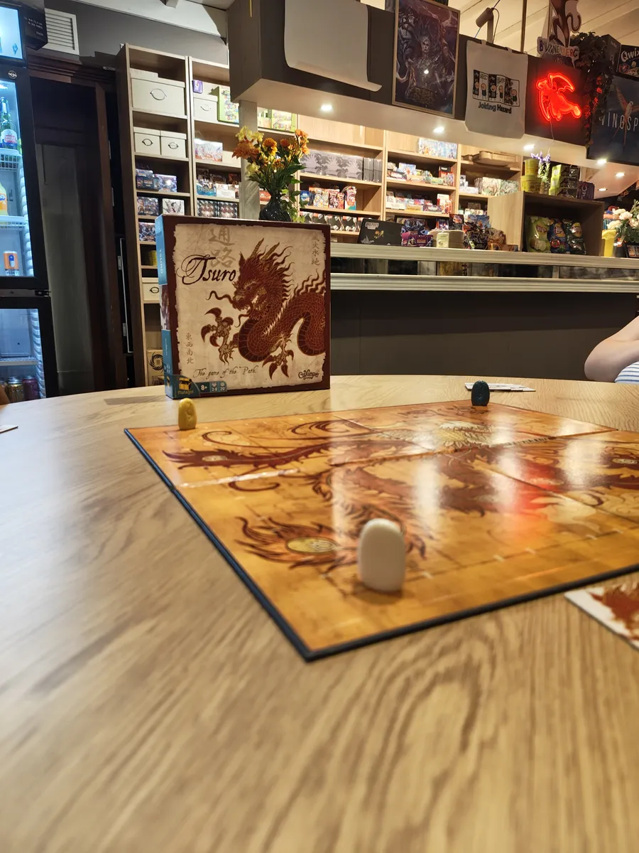 Een bordspel klaar om te spelen