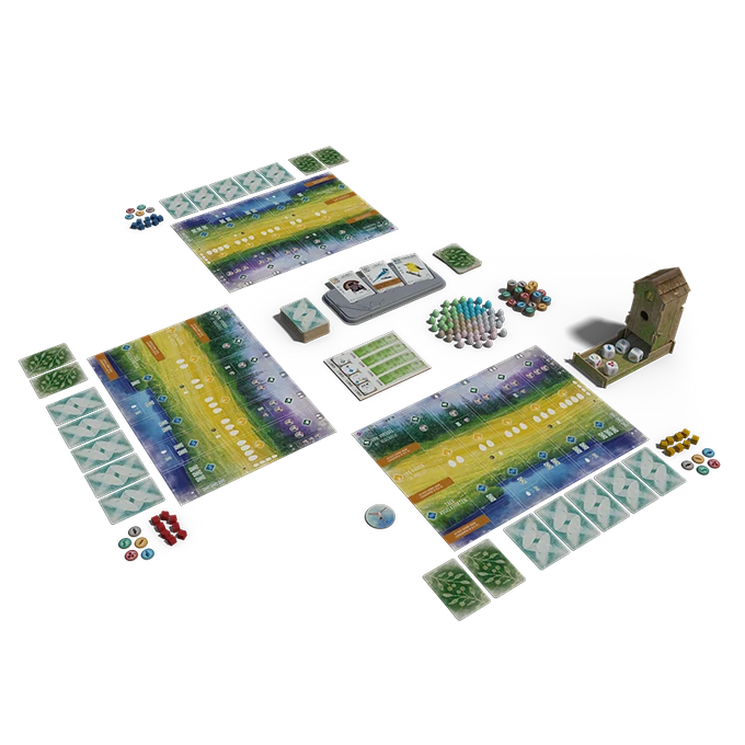 Wingspan — overzicht van de spelopstelling