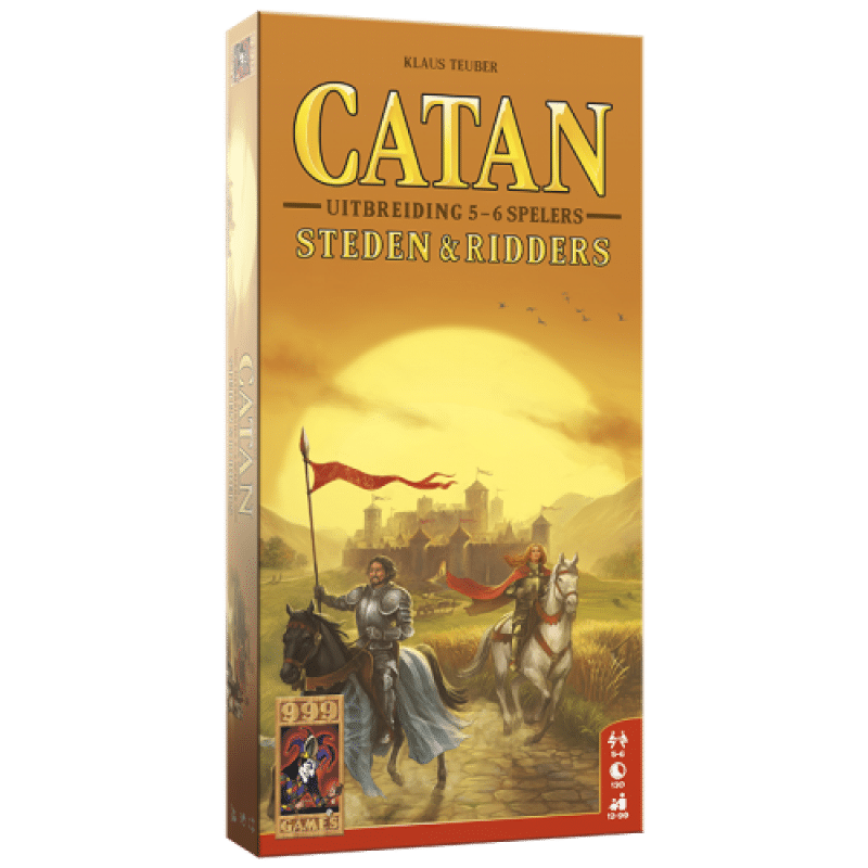 [999-KOL06E] Catan: Steden & Ridders - Uitbreiding voor 5-6 Spelers (NL)