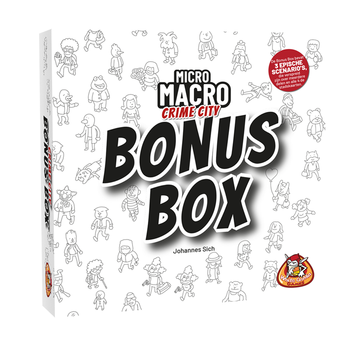 [Micromacro crime city bonus box uitbreiding] MicroMacro: Crime City - Bonus Box (NL)