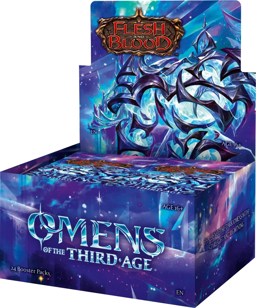 [139992] Flesh & Blood TCG - Omens of the Third Age Booster Display (24 Packs) (EN)