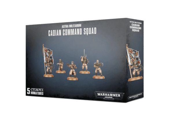 [EAN-5011921092413] Warhammer 40,000: Astra Militarum - Cadian Command Squad