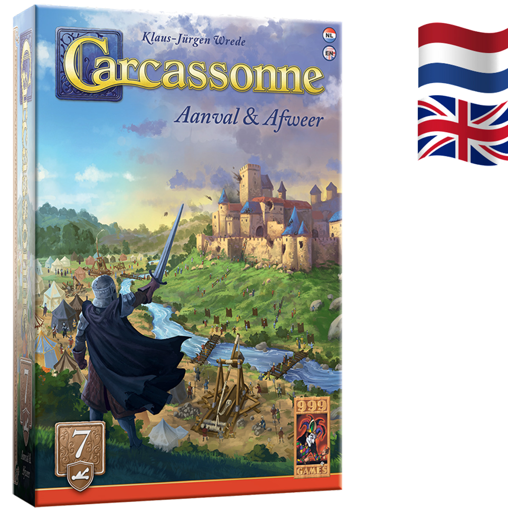 [999-CAR49] Carcassonne: Aanval & Afweer - Uitbreiding 7