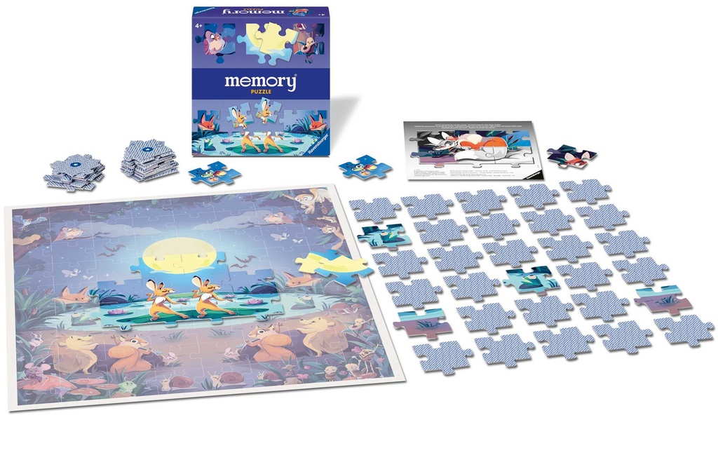 Ravensburger - Memory Puzzel - Dieren (NL)