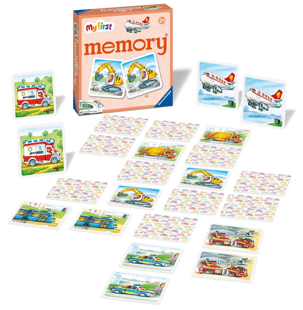 Ravensburger - My First Memory - Voertuigen (NL)